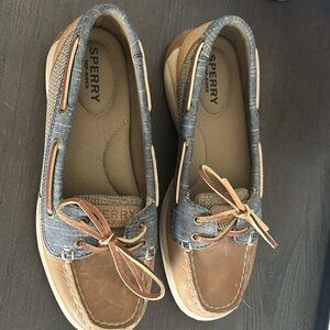 Denim and Khaki Sperry Boat Shoes